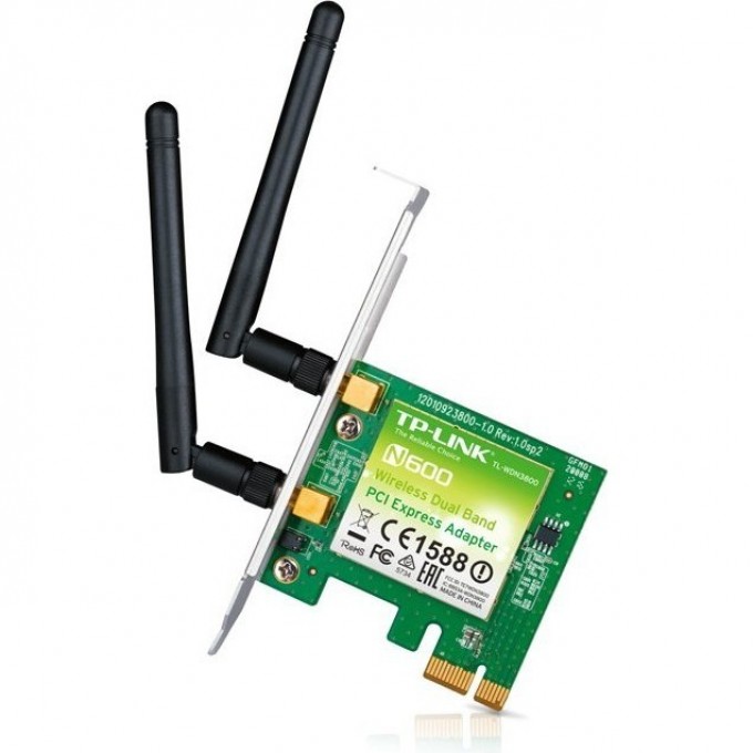 Адаптер TP-LINK N600 PCI Express TL-WDN3800