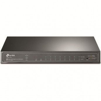 Коммутатор TP-LINK T1500G-10PS (TL-SG2210P) 8-портовый Smart PoE с 2 SFP-слотами Коммутатор TP-LINK T1500G-10PS (TL-SG2210P) 8-портовый Smart PoE с 2 SFP-слотами